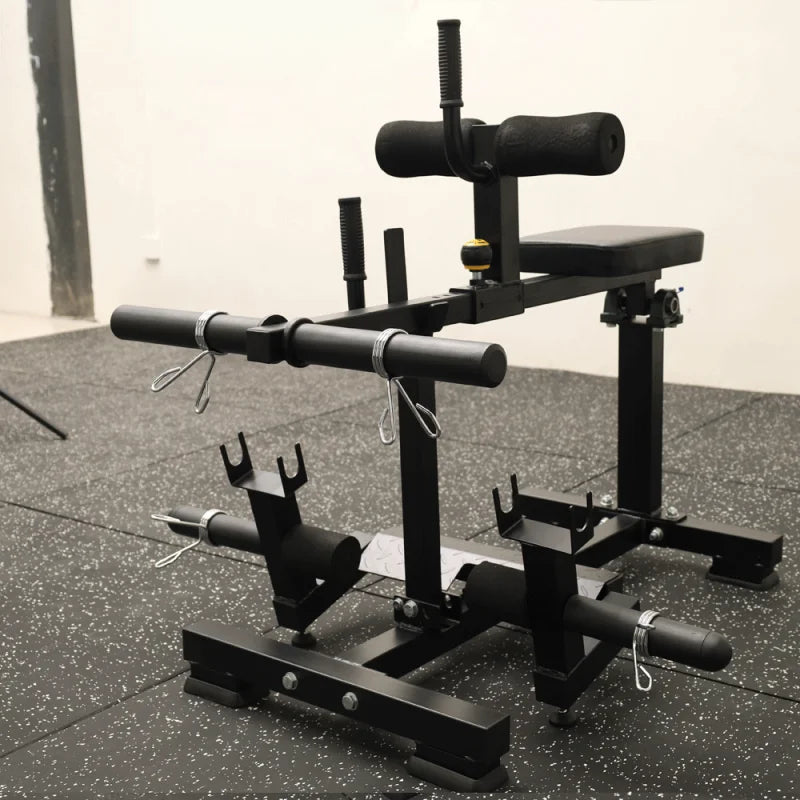 The Multi-functional Sitting Leg Training Machine for The Front Tibia with A Hooked Leg and Weight-bearing Sitting Posture