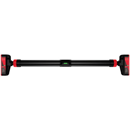 Strength Training Pull-up Bars with Level Gauge 69-92cm Adjustable Width 200kg Max Load Capacity Chin Up Bar For Doorway