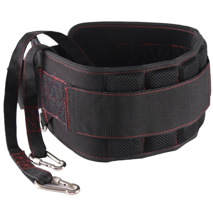 Fitness Adjustable EVA Pull-Up Dip Belt Barbell Dumbbell Weighlifting Belts Gym Squat Powerlifting Belt Back Brace