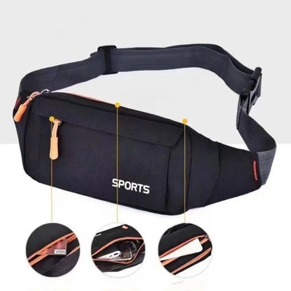 Women Waist Pack Sports Running Waist Bag for Men Mobile Phone Holder Belt Bag Gym Fitness Travel Pouch Chest Bags Waterproof
