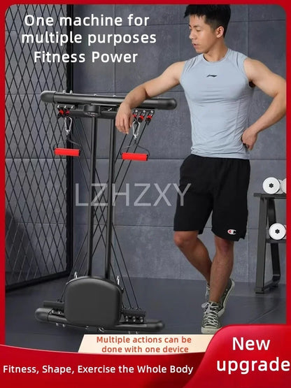 Multi-functional rowing machine sit-up abdominal wheel full-body weight loss and fitness equipment rowing fitness equipment