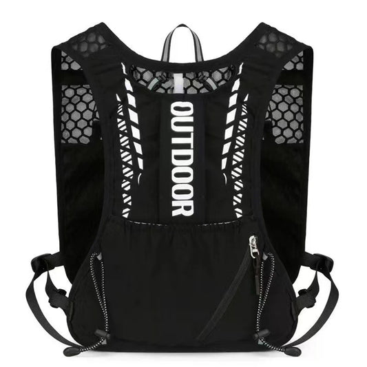 Lightweight Running Hydration Vest Reflective Trail Marathon Backpack with Bottle Pockets for Men Women Cycling Hiking