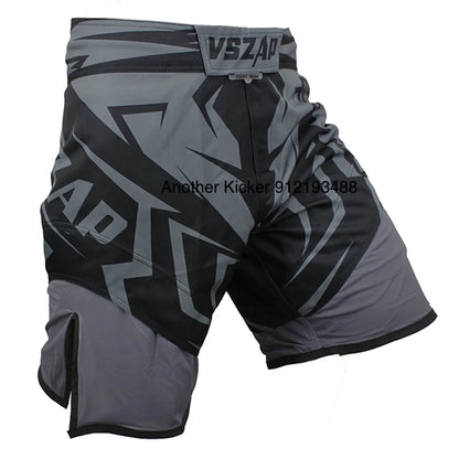 Vszap MMA BJJ Shorts Comprehensive Fighting Training Pants Men's Muay Thai No Gi Judo Jiu Jitsu Sports Boxing Grappling Shorts