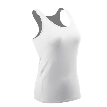 Women Fitness Top Workout Training Exercise Gym T Shirt Sport T-shirt Bodybuilding Yoga Running Backless Sleeveless Tee Vest J82
