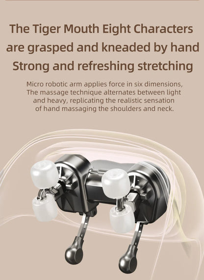 4D Shiatsu Neck and Shoulder Massager With Heat Electric Back Massagers Kneading Massage Pillow Full Body Muscle Dropshipping Home Car Use,Best Gift
