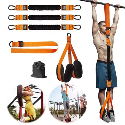 Pull Up Assistance Bands, Heavy Duty Resistance Band for Pull Up,Knee Rest, Bands for Pull Up Assist for Strength Training