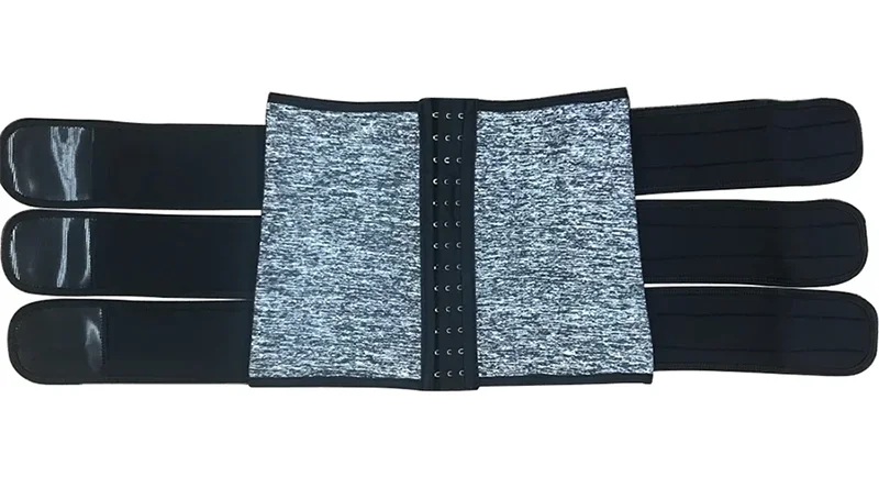 Women Waist Trimmer Triple Belts Waist Trainer Shapewear Tummy Control Slimming Fat Burning Body Shaper Compression Sheath Belts