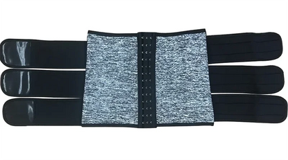 Women Waist Trimmer Triple Belts Waist Trainer Shapewear Tummy Control Slimming Fat Burning Body Shaper Compression Sheath Belts