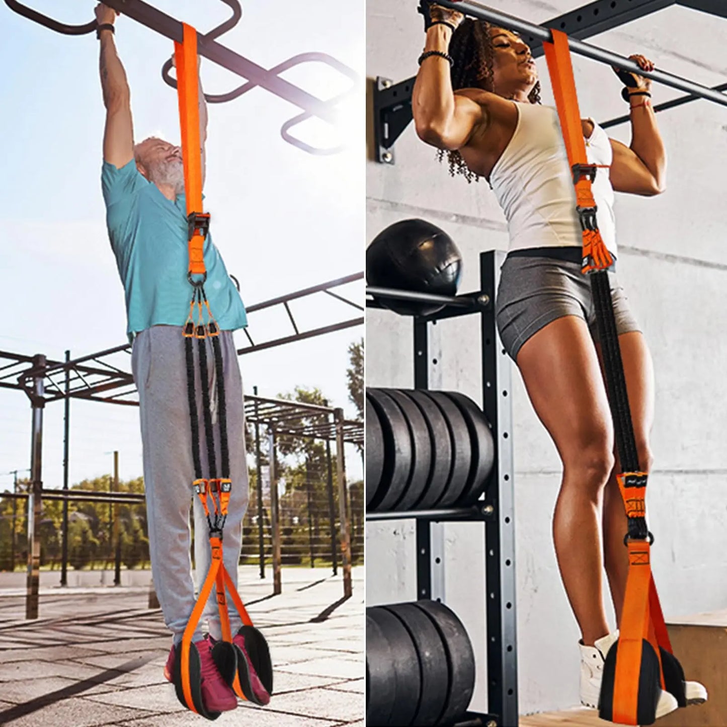 Pull Up Assistance Bands, Heavy Duty Resistance Band for Pull Up,Knee Rest, Bands for Pull Up Assist for Strength Training