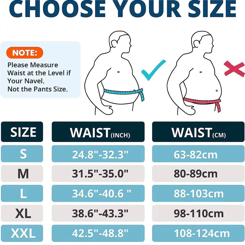 Back Brace for Men & Women - Lower Back Support Belt for Sciatica, Bulging Disc & Pelvic Pain Relief - Adjustable Lumbar Support