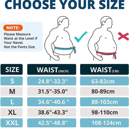 Back Brace for Men & Women - Lower Back Support Belt for Sciatica, Bulging Disc & Pelvic Pain Relief - Adjustable Lumbar Support