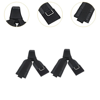 Weight Lifting Hooks Pair Practical Adjustable Grips Pull up Bar Hanging Hooks for Shrugs Strength Training Fitness Gym Deadlift