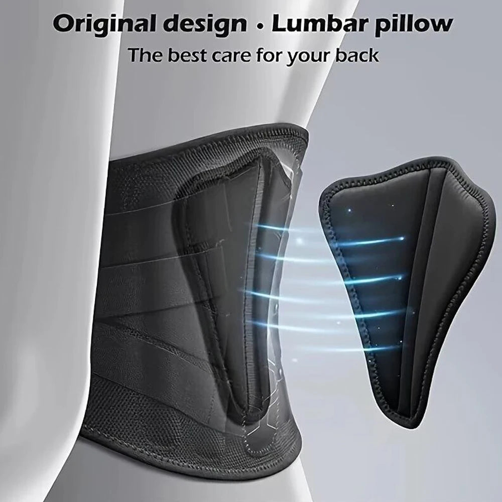 RGGMQQ Back Brace for Lower Back Pain,Ergonomic Support Brace with Comfortable 3D Pad,Lumbar Support Belt for Women Men Sciatica