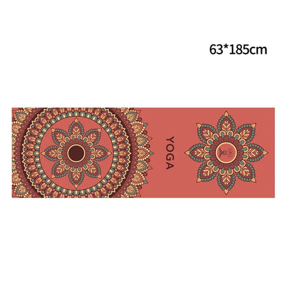 Yoga Studio Portable Printed Yoga Towel Custom Non-slip Environmental Protection Digital Printed Yoga Towel Yoga mat Towel