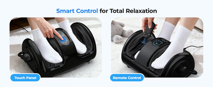 Shiatsu Foot Massager Calf Massage Machine Airbag Heated Vibration 3 Levels Detachable Kneading Massager Tired Relief Home Spa