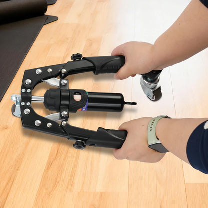 Hydraulic Power Twister Spin Button Arm Blaster Forearm Workout Equipment Adjustable 22-440lbs for Arms, Legs, Biceps, Etc