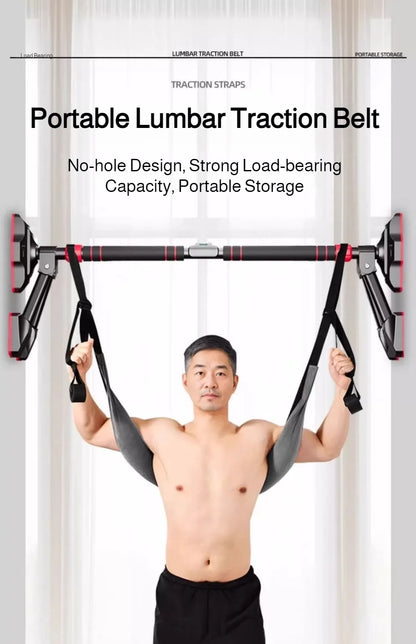 Household Spinal Stretch Lumbar Suspension Belt Horizontal Bar Lumbar Traction Belt Soothing Waist Beltcan Weigh 200 Catties