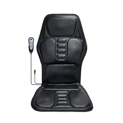 Massage Chair Pad with Heat, Back Massager Seat Cushion with 9 Modes for Pain Relief, Massage Pad for Office Home Car Relaxtion