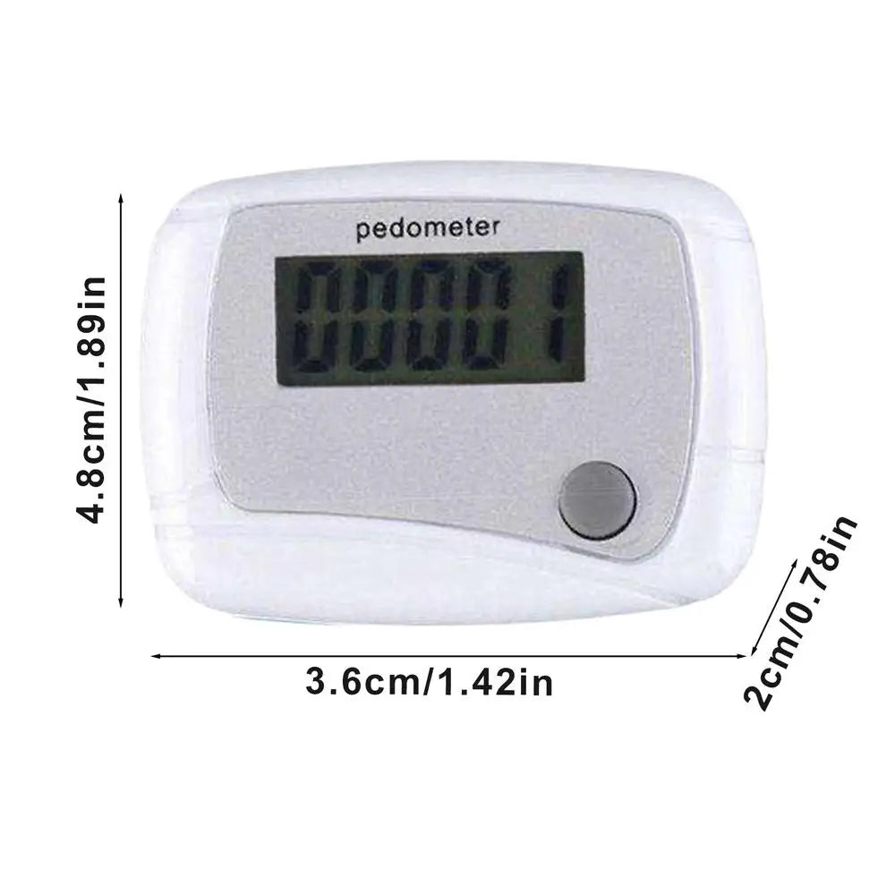 Portable Digital Fitness Walk Meter Mini Step Meter For Outdoor Jogging Training Walking Sports Training Hiking