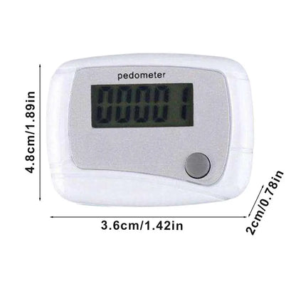 Portable Digital Fitness Walk Meter Mini Step Meter For Outdoor Jogging Training Walking Sports Training Hiking