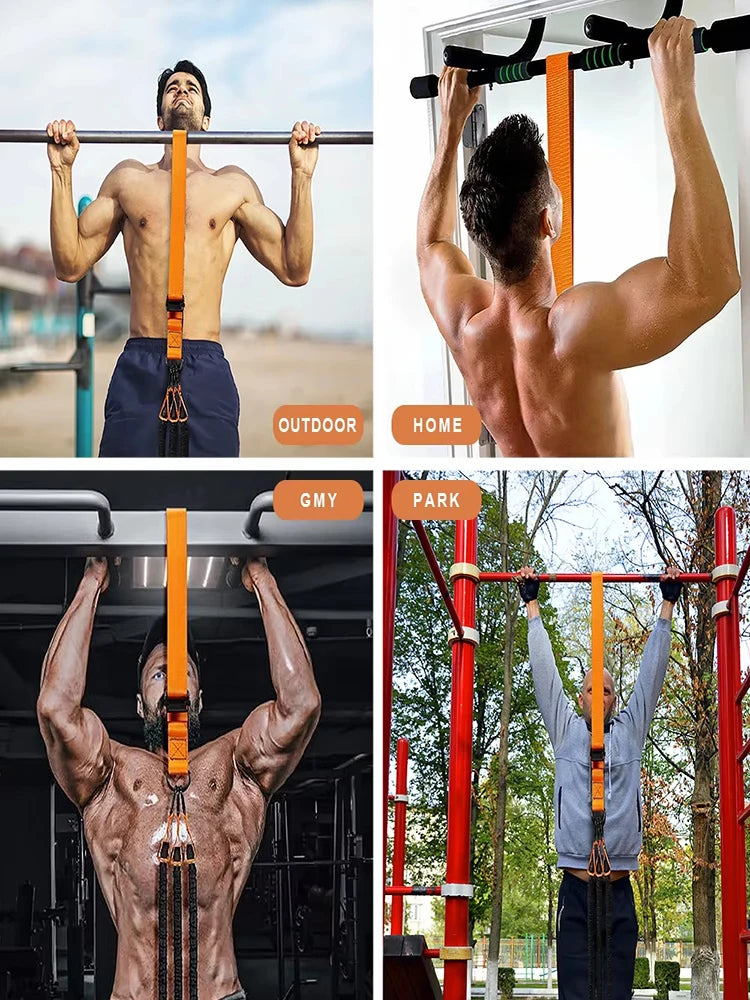 Pull Up Assistance Bands, Heavy Duty Resistance Band for Pull Up,Knee Rest, Bands for Pull Up Assist for Strength Training