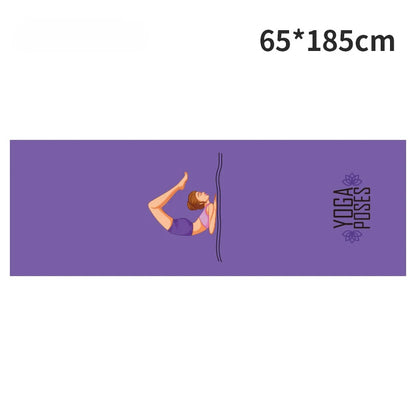 Yoga Studio Portable Printed Yoga Towel Custom Non-slip Environmental Protection Digital Printed Yoga Towel Yoga mat Towel