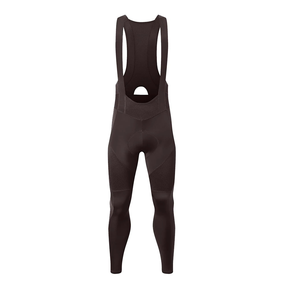 YKYWBIKE Men's Cycling Bib Long Pants Spring Autumn Long Cycling Pants Bib Road Bike Pants Bib Tights Cycling Bib Pants