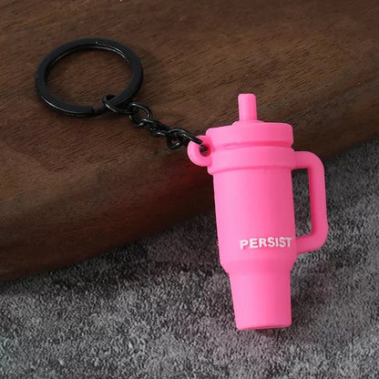 Stylish 4 Styles Mini Fitness Equipment Keychain Unisex Multiple Options Available Bag Key Hanging Trinket Perfect Gift Keyring