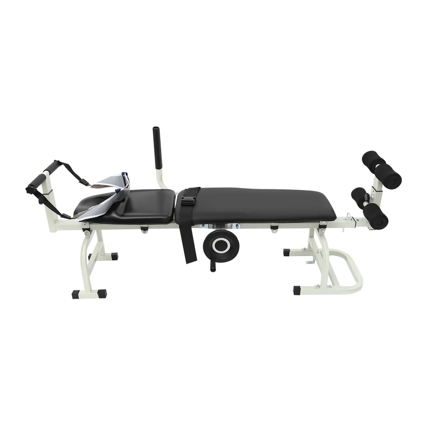 Back Stretch Bench Multifunctional Neck Stretcher Decompression Bench Lumbar Traction Bed Home Workout Stretcher