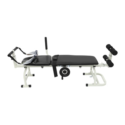 Back Stretch Bench Multifunctional Neck Stretcher Decompression Bench Lumbar Traction Bed Home Workout Stretcher