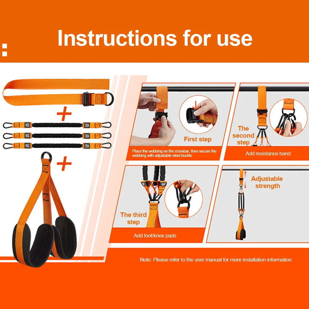 Pull Up Assistance Bands, Heavy Duty Resistance Band for Pull Up,Knee Rest, Bands for Pull Up Assist for Strength Training