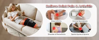Updated Red Light Therapy Pad 242 LEDs 660&850 nm Infrared Light For Waist Back Shoulder Muscle Pain Relief Relax Body Device