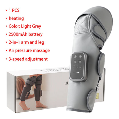 Electric Leg Massager Cordless Hot Compress Air Pressure Massage Relax Muscles Relieve Fatigue Promote Blood Circulation