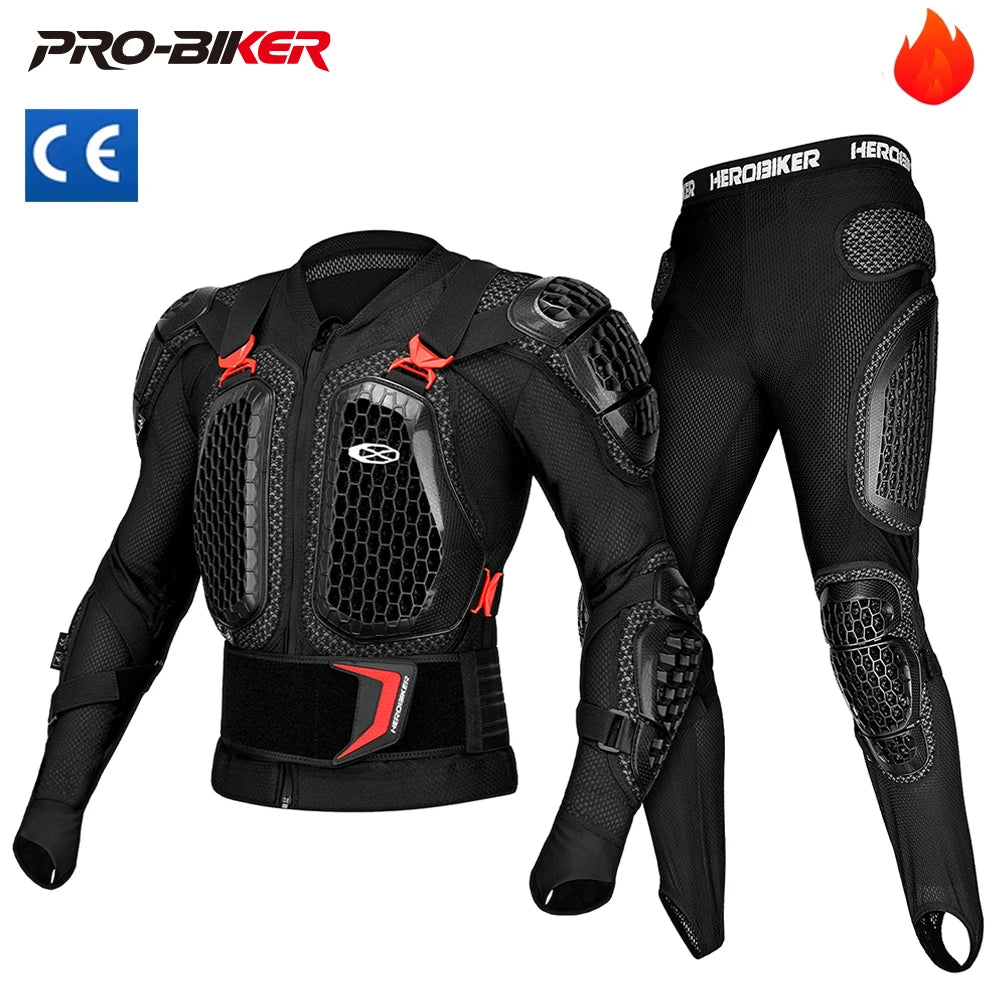 Motocross Armor Wear-Resistant Motorcycle Protector Anti-drop Motocross Enduro Riding Protective Motorcycle Equipment Full Body