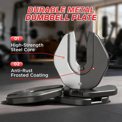 Adjustable Dumbbells Set for Home Gym, Custom
