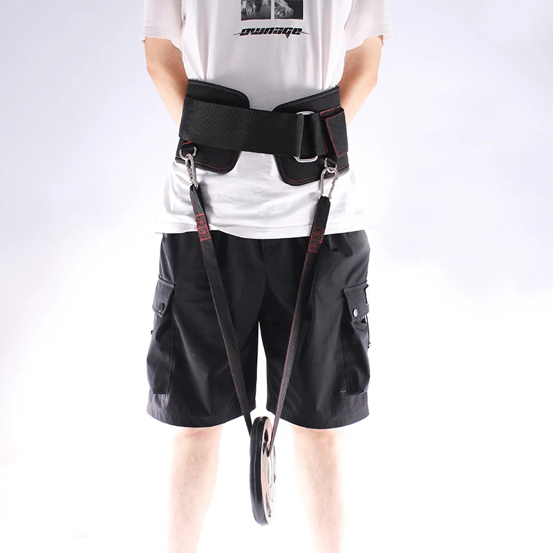 Fitness Adjustable EVA Pull-Up Dip Belt Barbell Dumbbell Weighlifting Belts Gym Squat Powerlifting Belt Back Brace