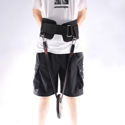 Fitness Adjustable EVA Pull-Up Dip Belt Barbell Dumbbell Weighlifting Belts Gym Squat Powerlifting Belt Back Brace