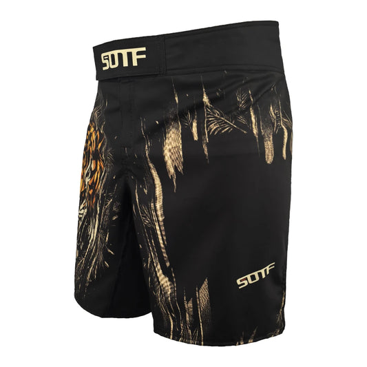 Men's MMA Boxing Shorts Kickboxing Print Muay Thai Fight Clothing Emma Tiger May Cheap Demon Sword Fitness Gear