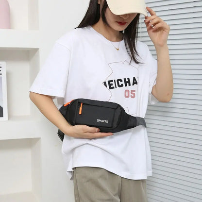 Women Waist Pack Sports Running Waist Bag for Men Mobile Phone Holder Belt Bag Gym Fitness Travel Pouch Chest Bags Waterproof