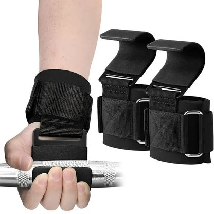 2Pcs Non-Slip Weight Lifting Hookspremium Of Straps Weightlifting Deadlift Exercise Fitness Hook Training Squat Weightlift