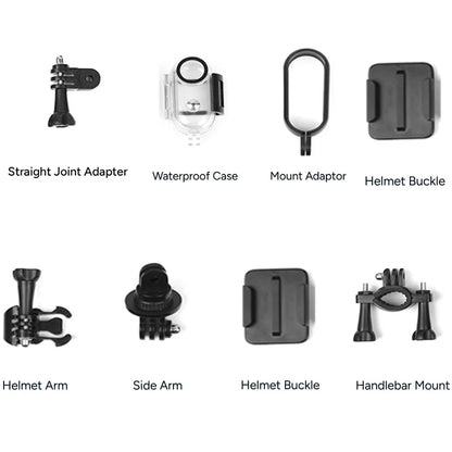 Accessories Kit for Action Camera of H88 Accessory Quick Release Buckle Tripod Mounts Sticker  Cycling Driving Helmet Waterproof