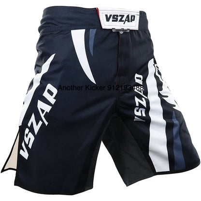 Vszap MMA BJJ Shorts Comprehensive Fighting Training Pants Men's Muay Thai No Gi Judo Jiu Jitsu Sports Boxing Grappling Shorts