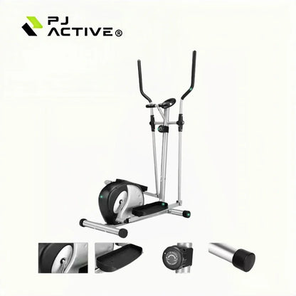 Indoor Magnetic Control Elliptical Trainer Electric Exercise Bike For Home Gym Use For Home Workout