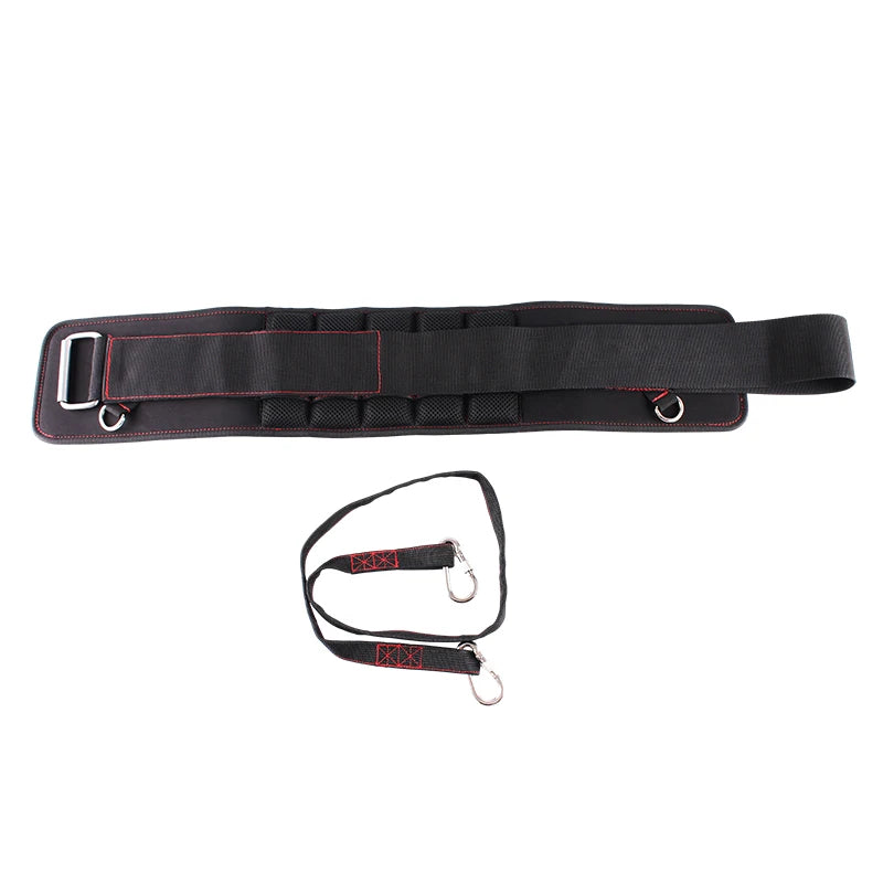 Fitness Adjustable EVA Pull-Up Dip Belt Barbell Dumbbell Weighlifting Belts Gym Squat Powerlifting Belt Back Brace