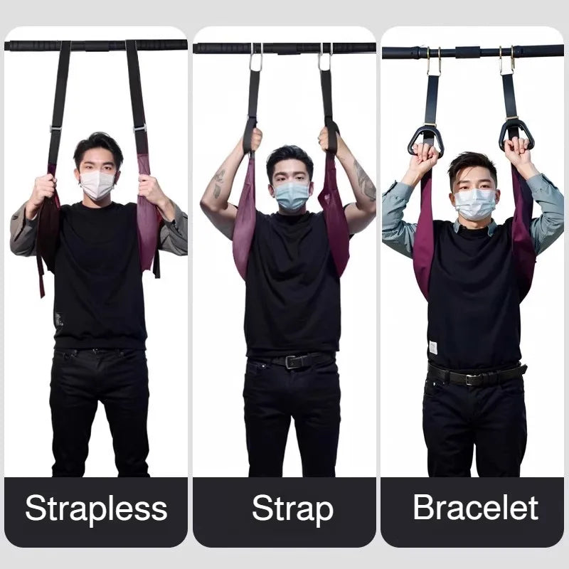 Household Spinal Stretch Lumbar Suspension Belt Horizontal Bar Lumbar Traction Belt Soothing Waist Beltcan Weigh 200 Catties