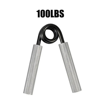 Aluminum Hand Grip Gym Fitness Finger Exerciser Arm Strength Trainer Muscle Recovery Rehabilitation Developer Gripper