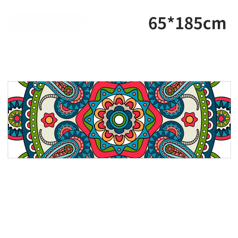 Yoga Studio Portable Printed Yoga Towel Custom Non-slip Environmental Protection Digital Printed Yoga Towel Yoga mat Towel