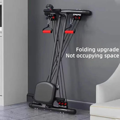 Multi-functional rowing machine sit-up abdominal wheel full-body weight loss and fitness equipment rowing fitness equipment