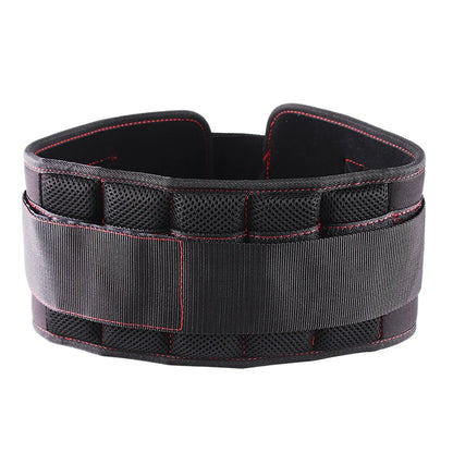 Fitness Adjustable EVA Pull-Up Dip Belt Barbell Dumbbell Weighlifting Belts Gym Squat Powerlifting Belt Back Brace