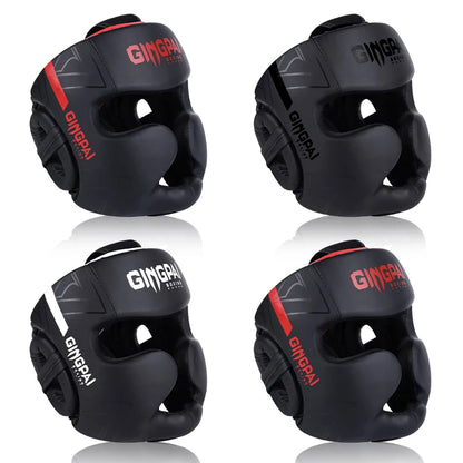 Boxing Helmet Headgear Protective Gear Training Adults Kids Equipment For Kick Boxing Thai Free Fight MMA